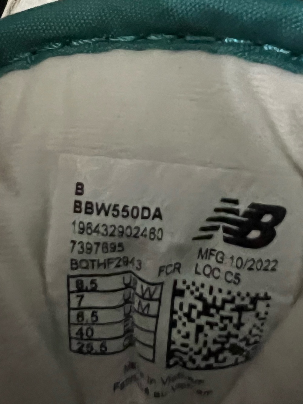 New Balance 550 sneakers - Picture 5 of 6